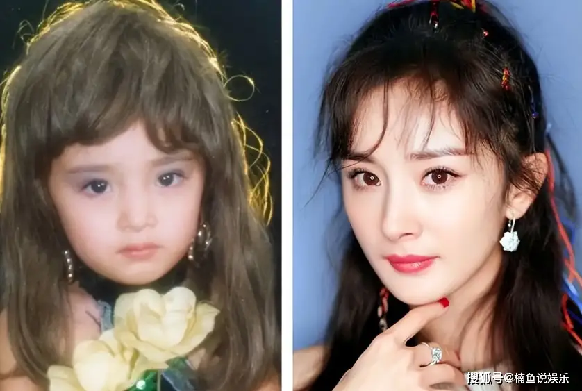 女明星成长蜕变历程_女明星童年照对比_惊艳女明星